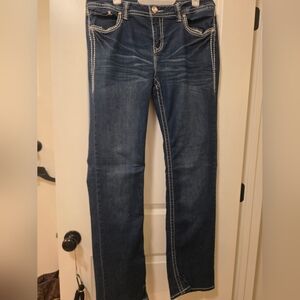 L.A. Idol Dark Blue Boot Cut Jeans